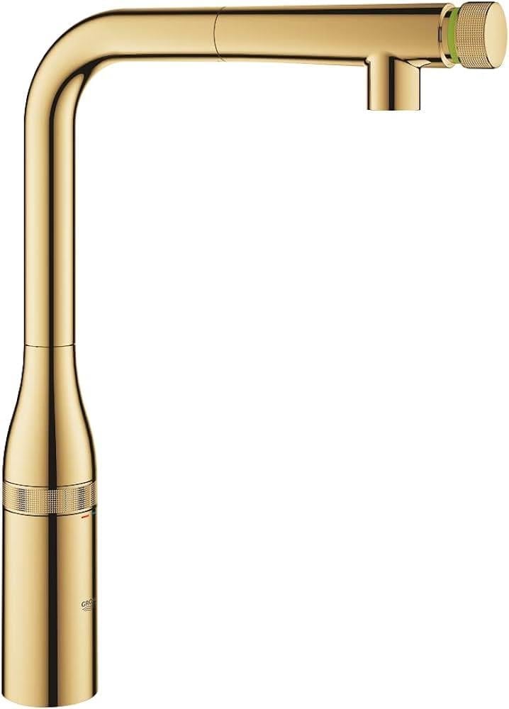 Grohe Essence SmartControl Spiralli Eviye Bataryası, Altın - 31615GL0
