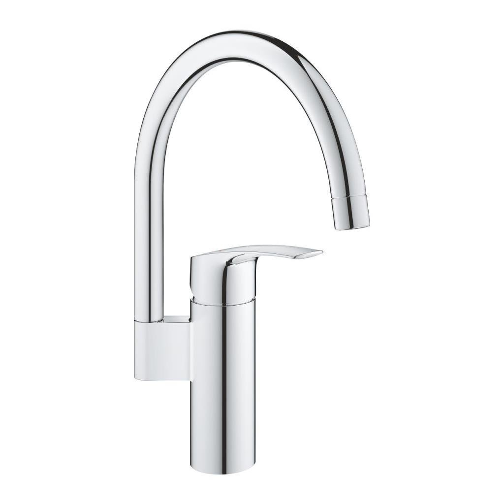 Grohe Eurosmart Kuğu Borulu Eviye Bataryası