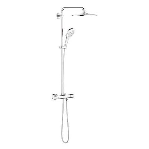 Grohe RainShower SmartActive 310 Mono Duş Bataryalı Duş Sistemi, Krom-Beyaz - 26648LS0