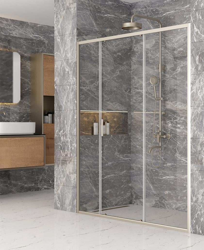 Kabinet Rito 2 Sabit 2 Kayar Kapı Duşakabin - ART.D131A