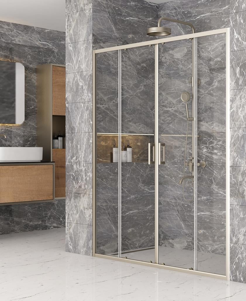 Kabinet Rito 2 Sabit 2 Kayar Kapı Duşakabin - ART.D142A