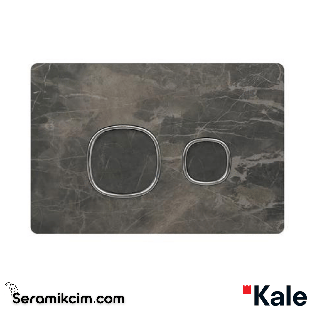 Kale Banyo Unıq Gömme Rezervuar Panel Mocha Perla Krom