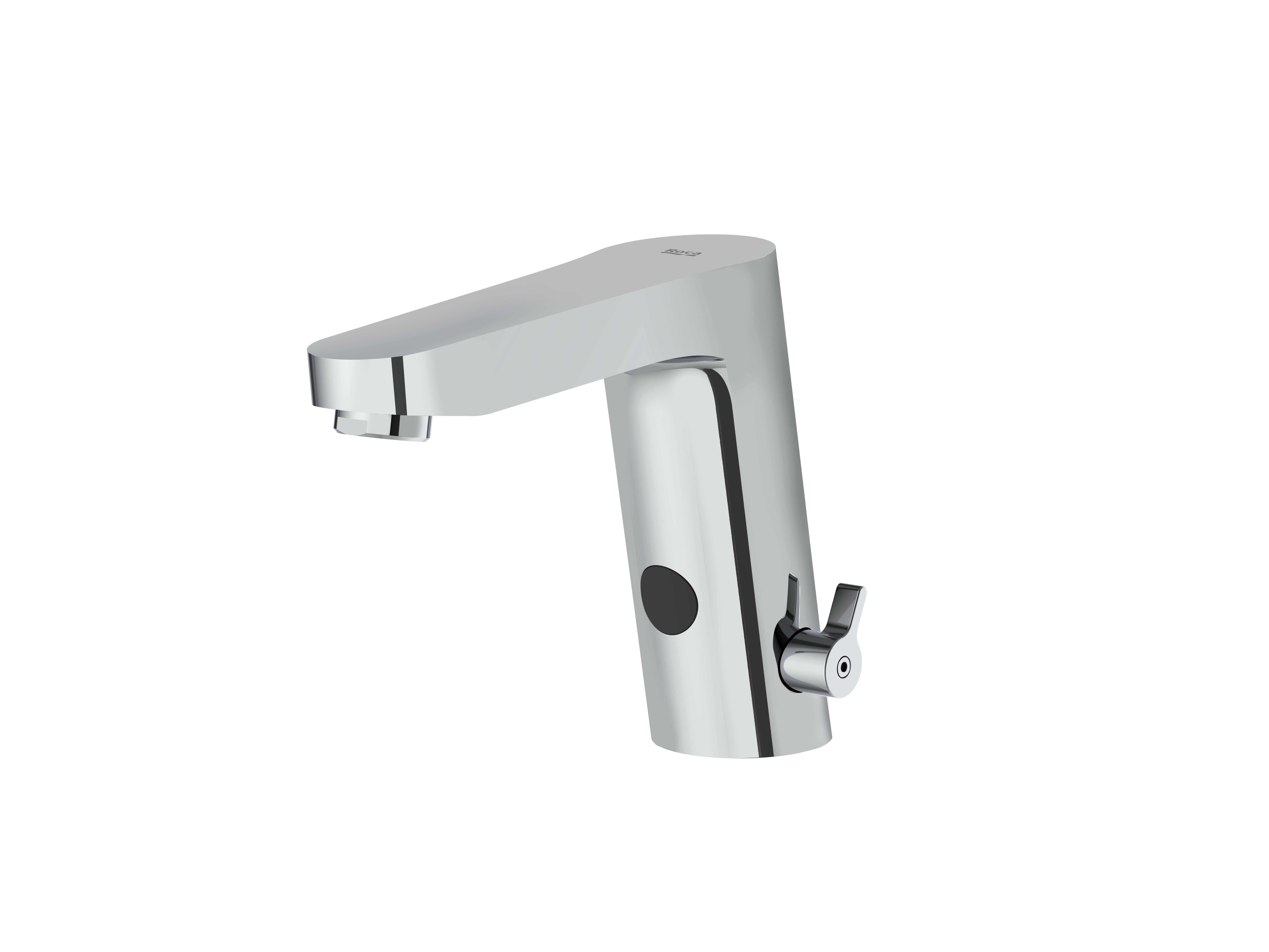 Roca L30-E Ön Karıştırıcılı Fotoselli  Lavabo Bataryası Krom. 4 adet 1.5V LRG (AA) alkalin pil veya 230V elektrik ile çalışır. A5A5809C00 - A5A5809C00