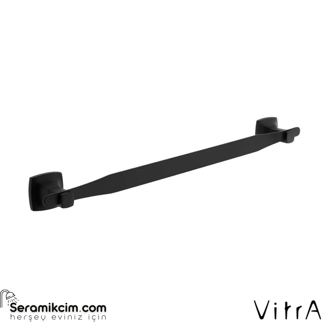 Vitra Base 400 Uzun Havluluk, Siyah