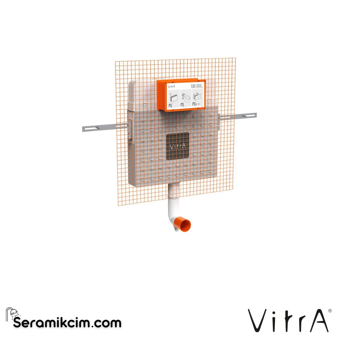 VitrA DTD / Tek Klozet / Çocuk Klozetleri için GR 8 cm 3/ 6 lt 768-1740-01 - 768-1740-01