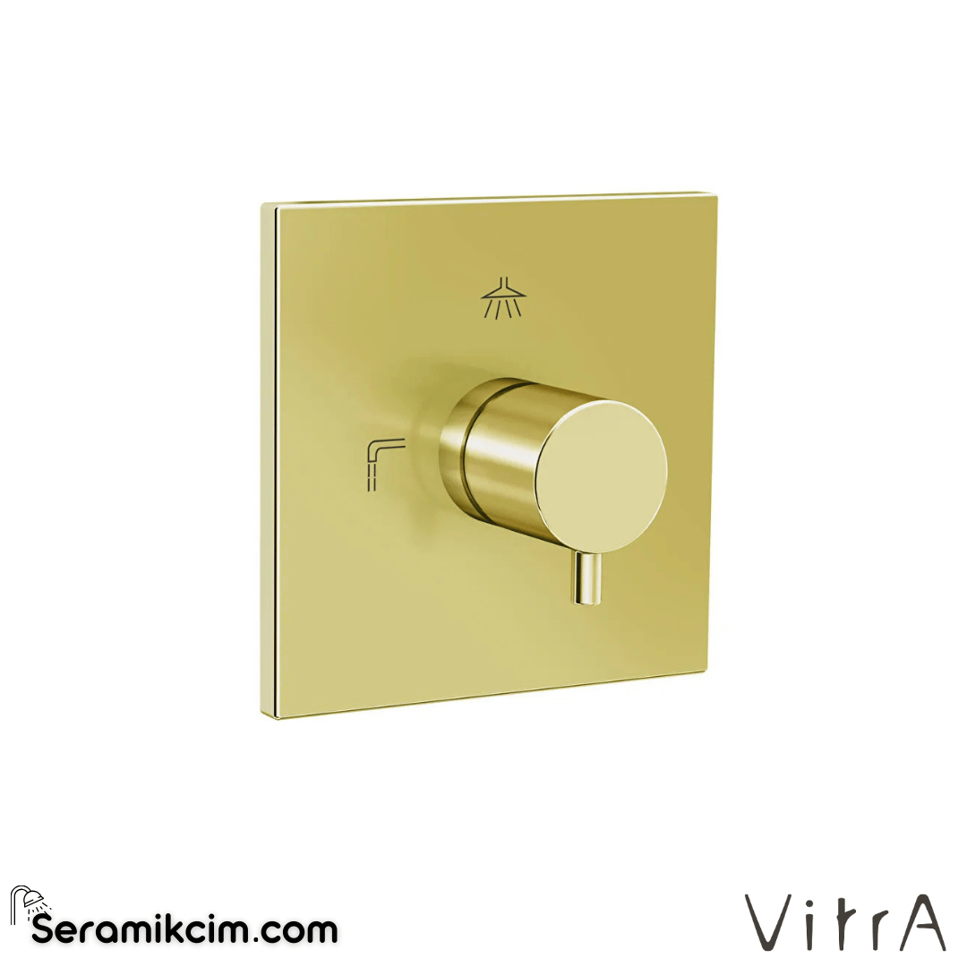 Artema Flow Square Ankastre 3 Yollu Yönlendirici (V-Box, Sıva Üstü Grubu) Soft Altın A4338874