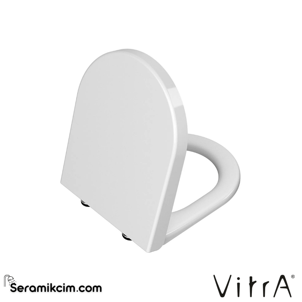 VitrA Integra Klozet Kapağı Duroplast, Üstten Sıkmalı Metal Menteşeli, Beyaz 108-003-056 - 108-003-056
