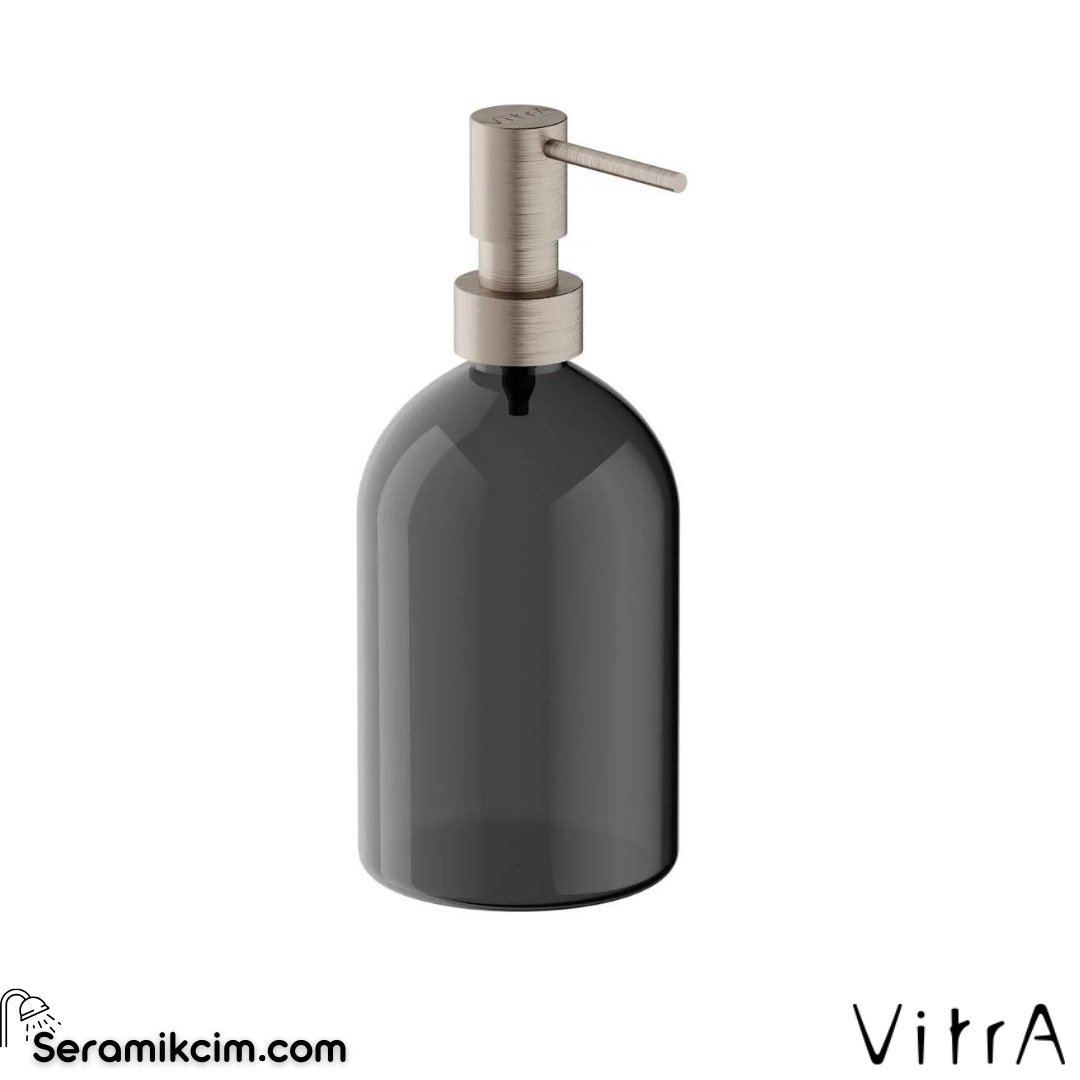 Vitra Origin Sıvı Sabunluk, Fırçalı Nikel