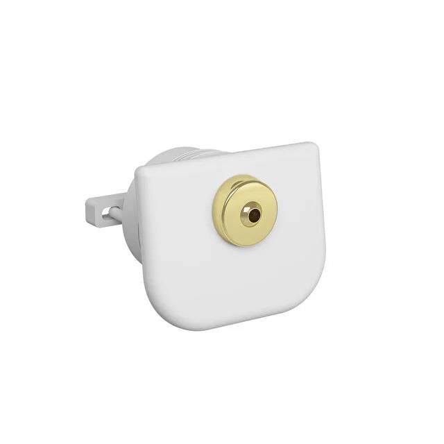 VitrA Rim-Ex Rozet Seti Altın Rengi Taharet Setli Mat Beyaz - 6393L001-7172