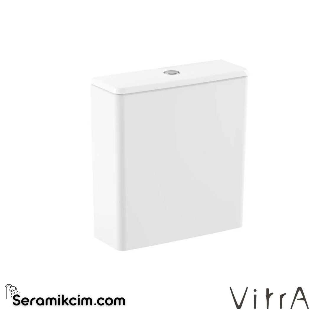 VitrA Sento Rezervuar  Üstten Kumandalı, Alttan Su Girişli, Beyaz - 5639L003-0108