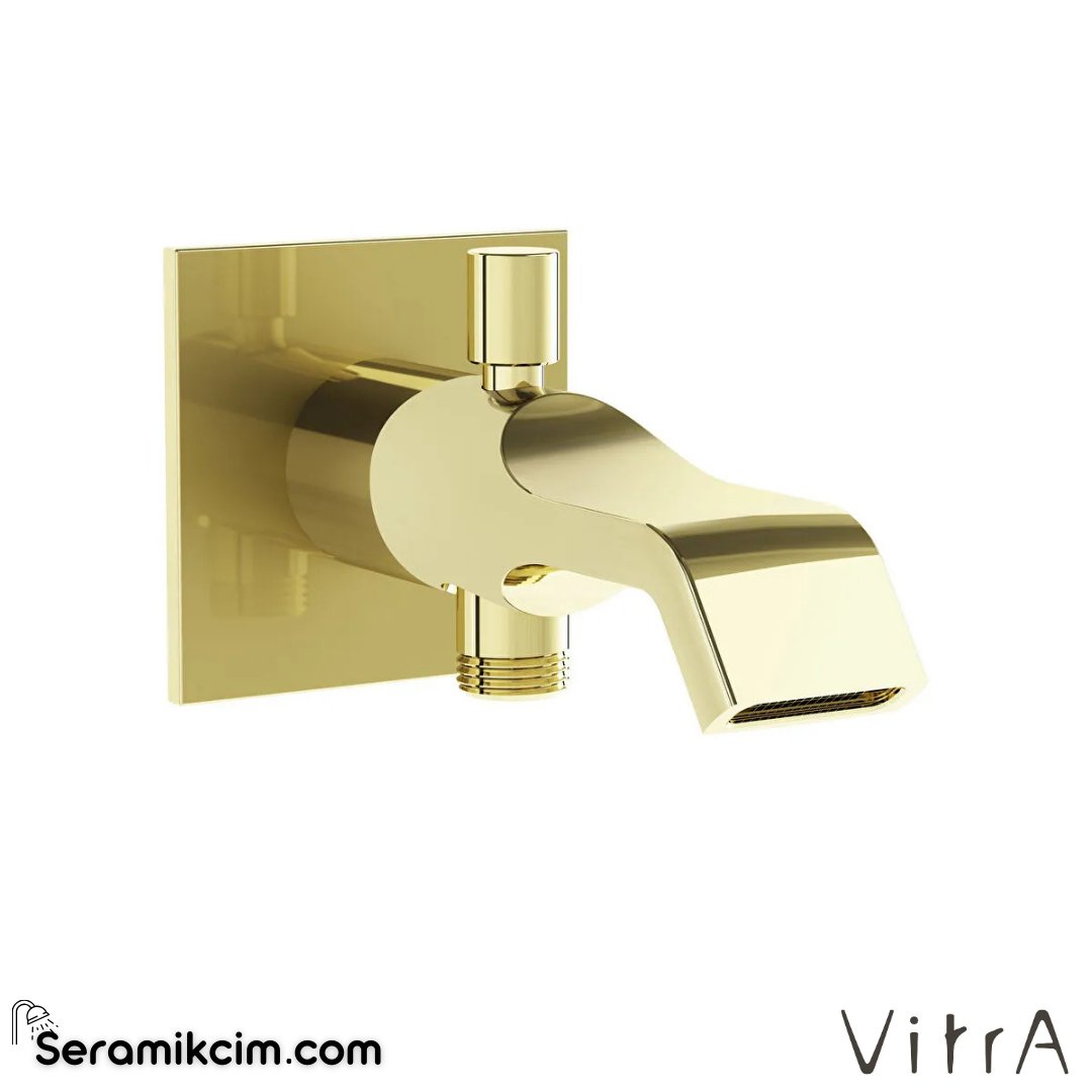 VitrA Suit Çıkış Ucu (el duşu çıkışlı) Soft Altın A4291874 - A4291874