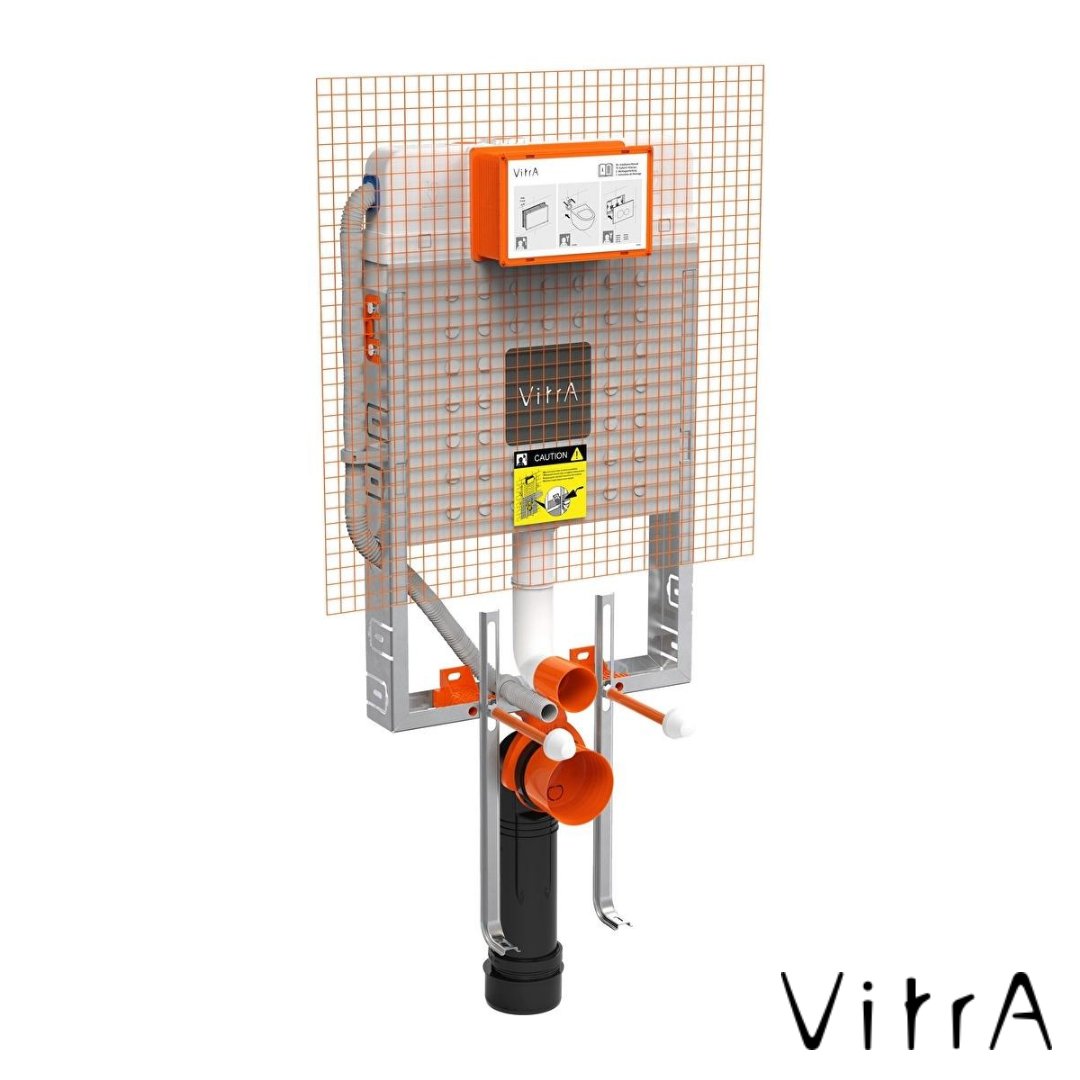 VitrA V8 Gömme Rezervuar (Asma Klozetler İçin Metal Ayaklı, 2/5lt)