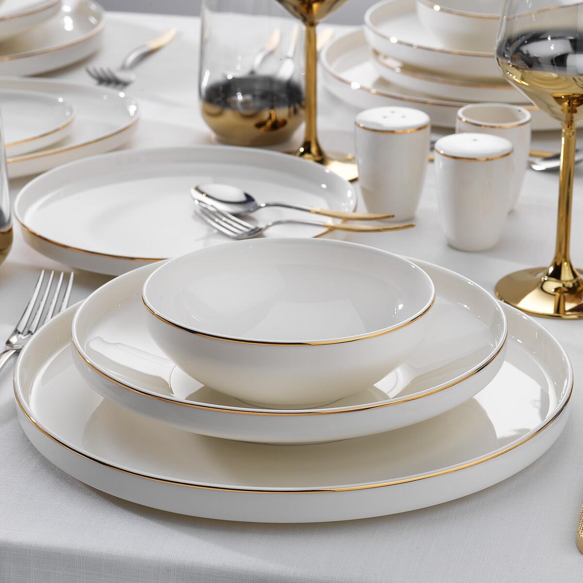 Schafer Adel Gold 56 Prç Gold Yemek - Esme