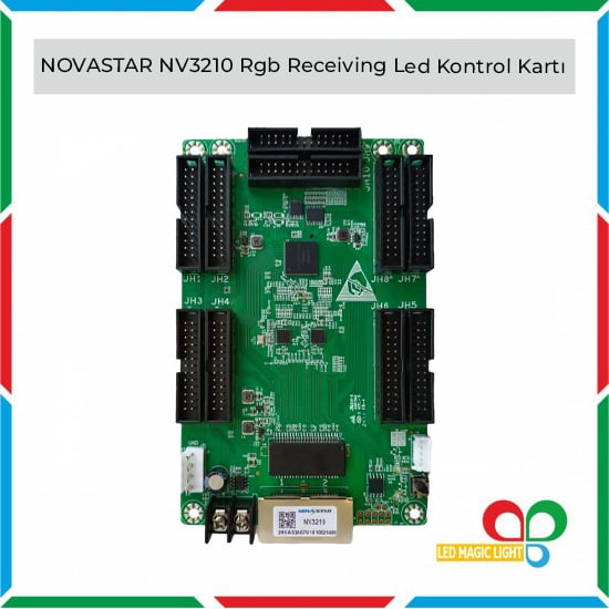 【新品未使用】ワールドレップ　EARTH CARD・スティック Novastar NV3210 LED Alıcı Kart | 18bit+ HDR | 512×512 Piksel Desteği