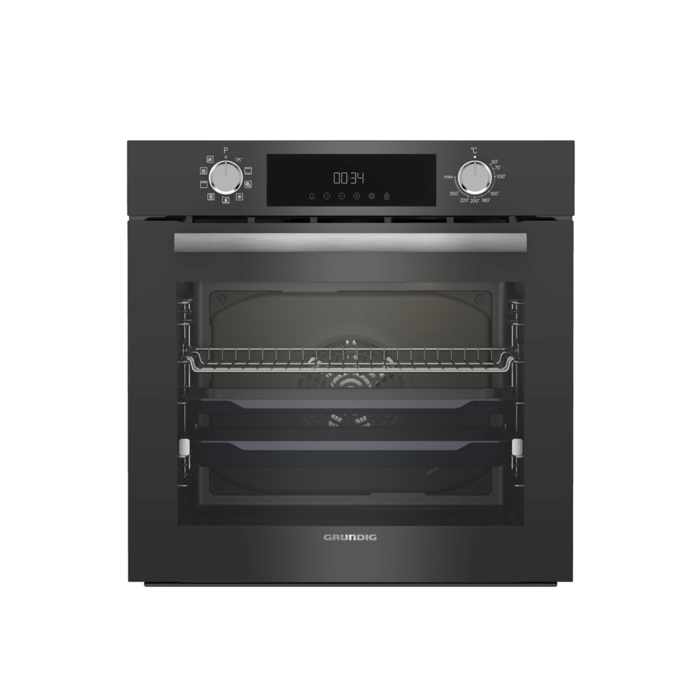 GEBM 12302ZG Grundig Ankastre Zara Grey Cam Fırın