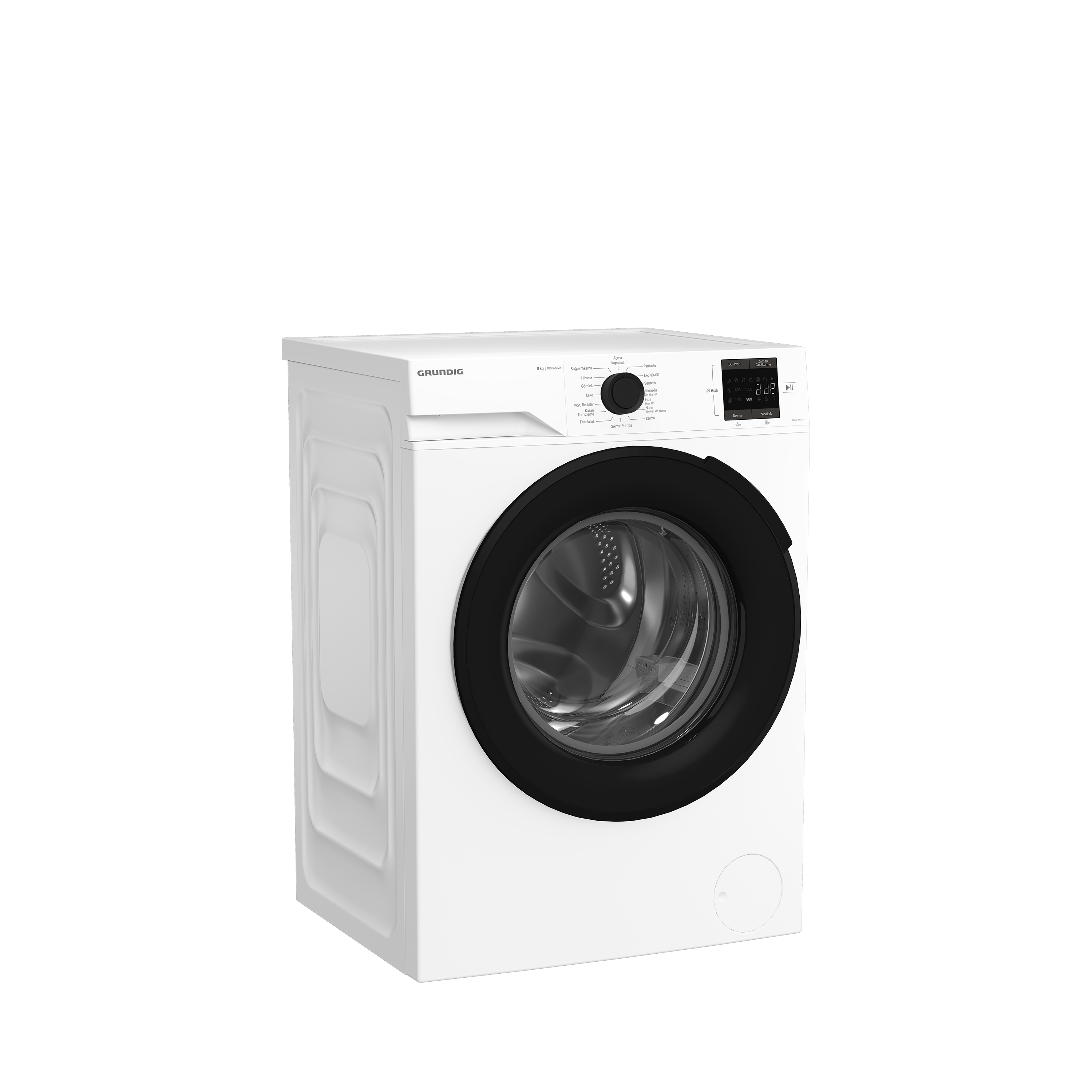 GNWM 81612 A Grundig 8 Kg Inverter Motor Çamaşır Makinesi