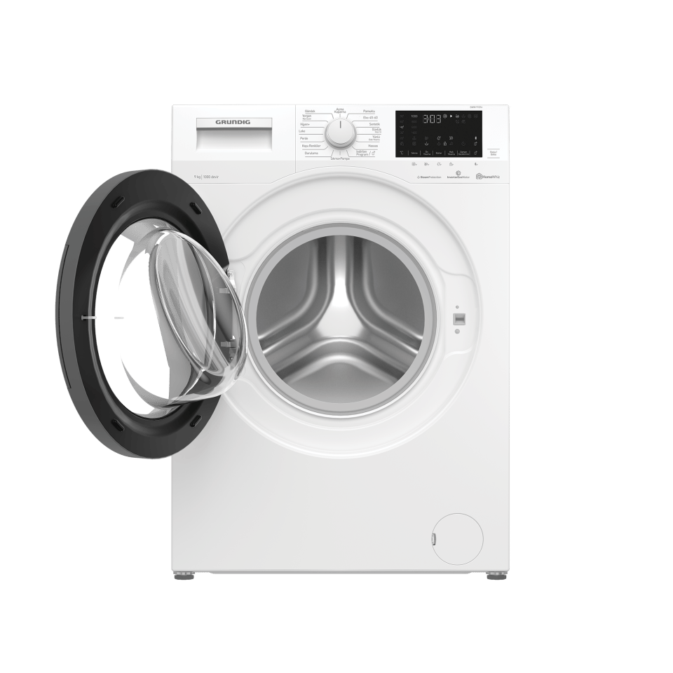 GWM 91014 Grundig 9 Kg Inverter Motor HomeWhiz Çamaşır Makinesi | Çamaşır  Makineleri