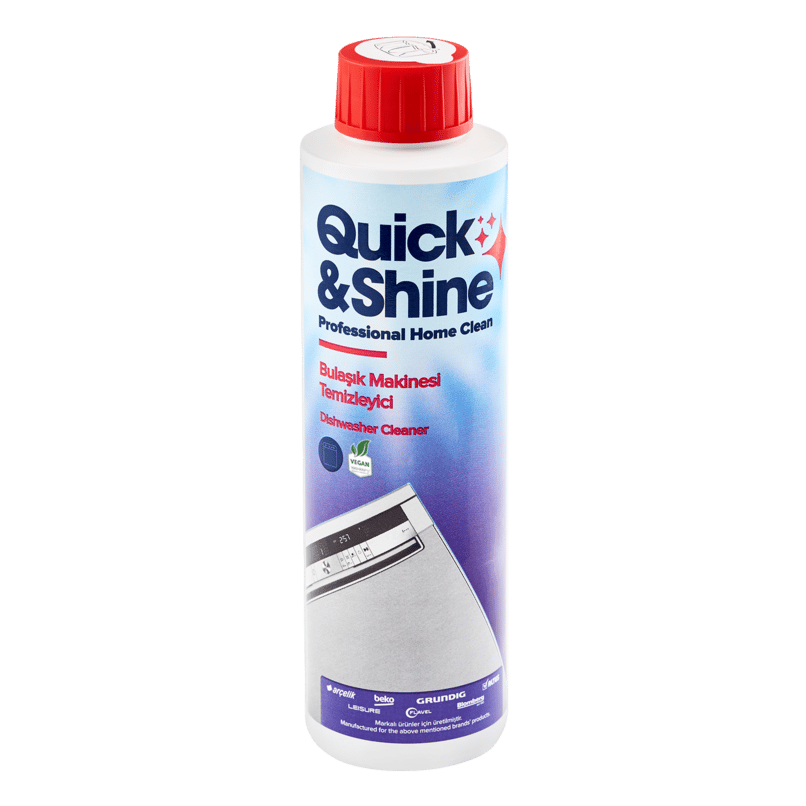 Quick & Shine - Bulaşık Makinesi Temizleme Sıvısı (vegan) | Temizlik ve  Bakım Ürünleri