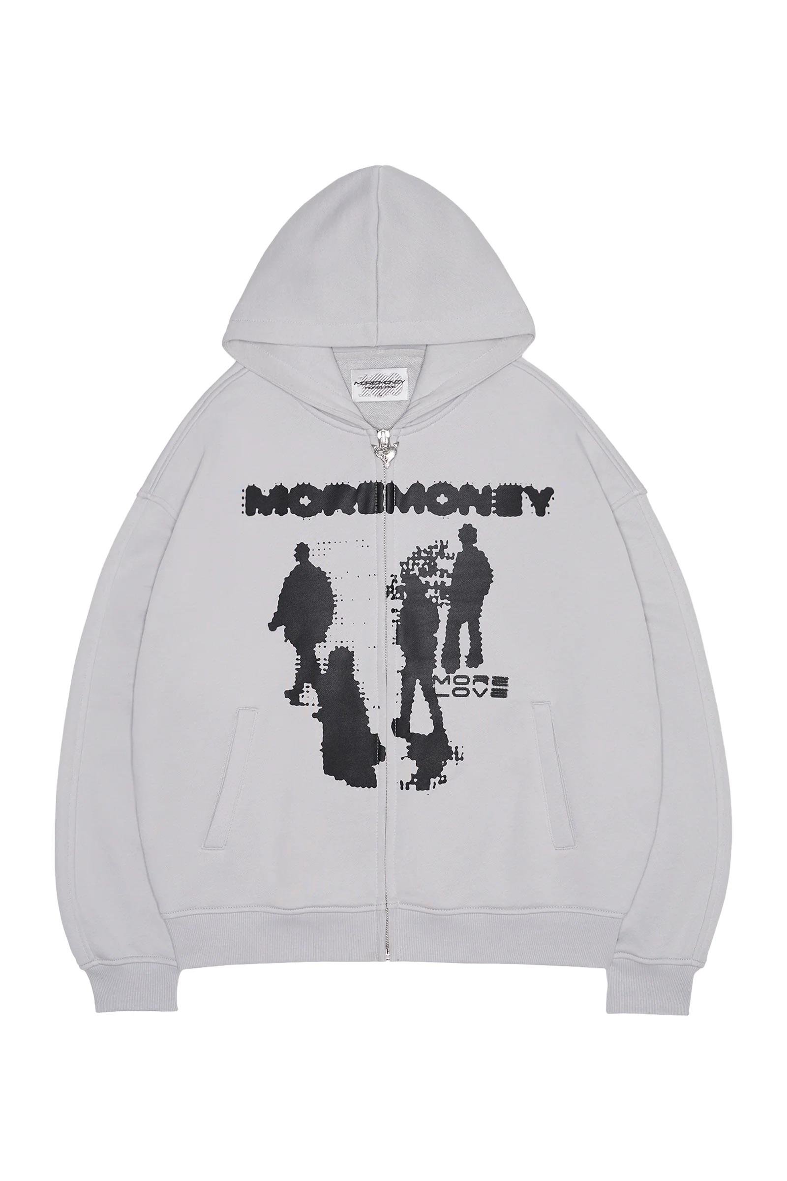 Money hoodie grey deals