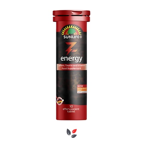 Sunlife Z Energy 10 Efervesan Tablet Enerji Takviyesi