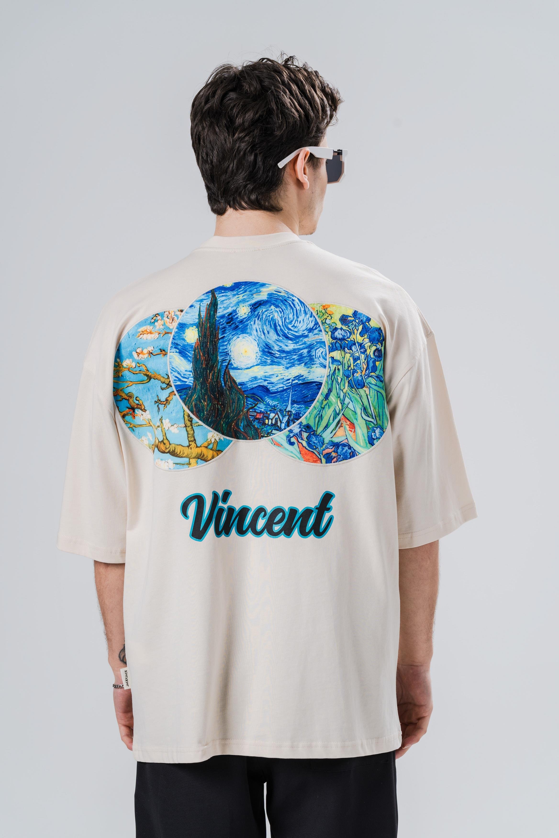 Van Gogh Bask l Oversize T Shirt Kemik