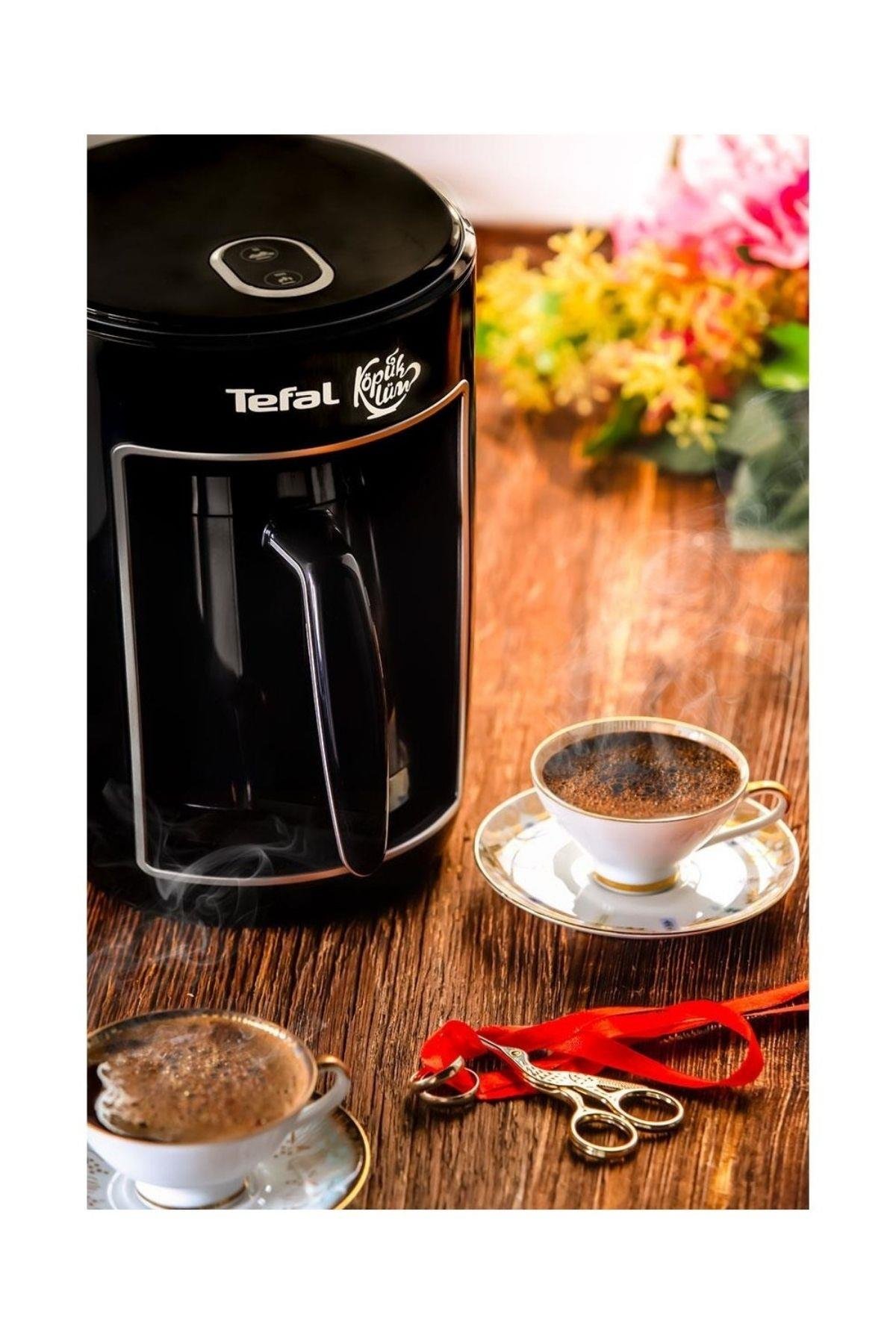 Tefal Köpüklüm Türk Kahve Makinesi Siyah