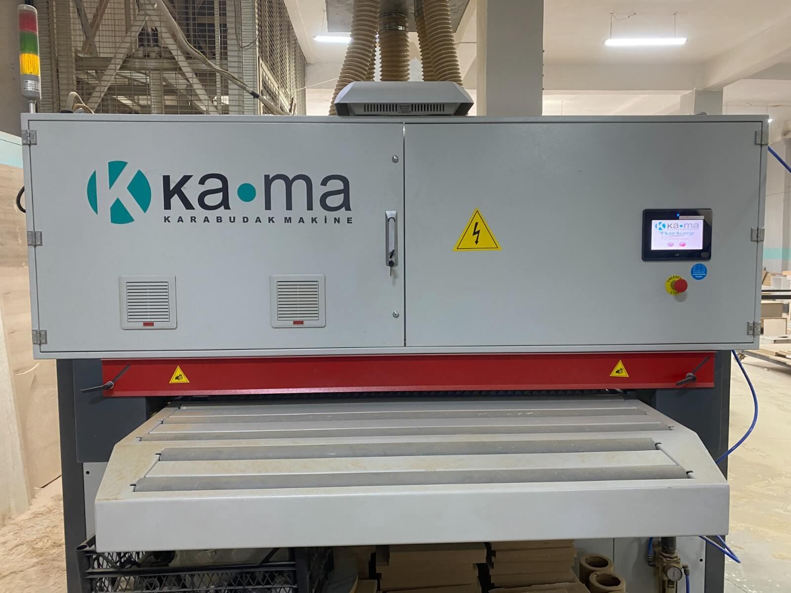 komim様 Kama Kr Fzm 1300 1.1 Ahşap Fırça Zımpara Makinesi (2024) I Marcus