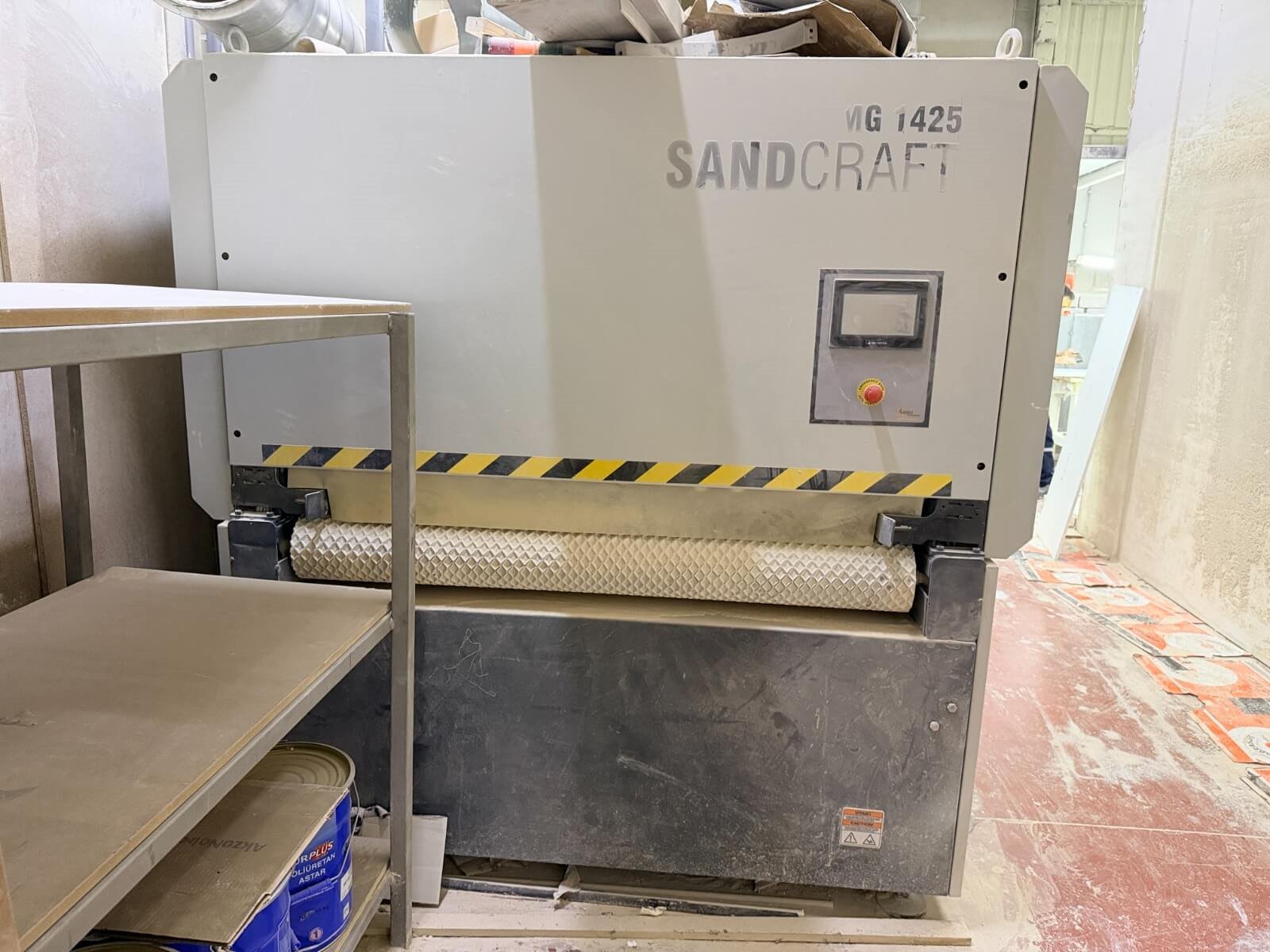 MISIRLI Sandcraft 1425 Zımpara Makinesi (2019) I Marcus Makine Uzmanı
