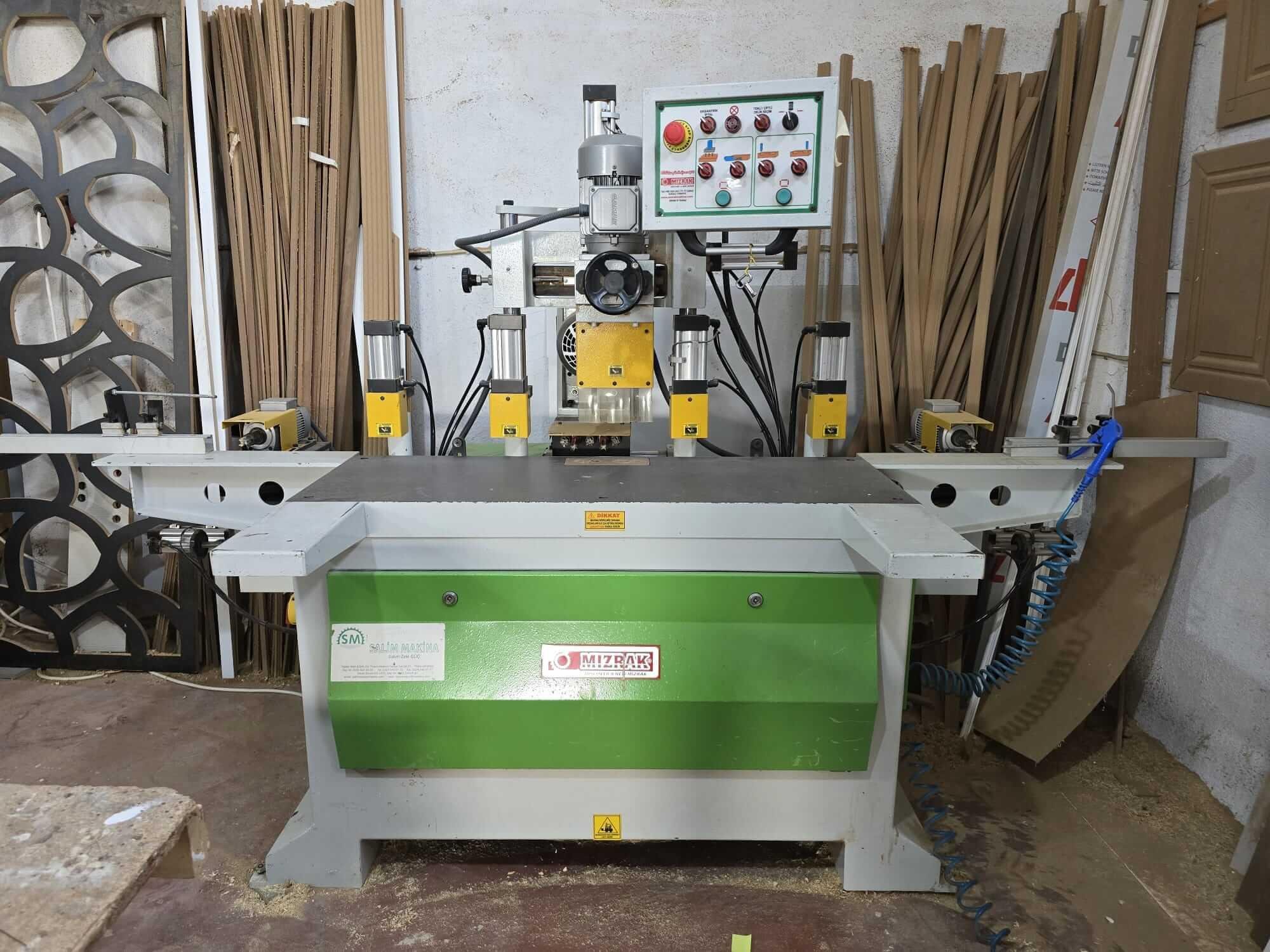 Mızrak Kapı Kol Kilit Menteşe Açma Makinesi (2019) - Marcus Makine