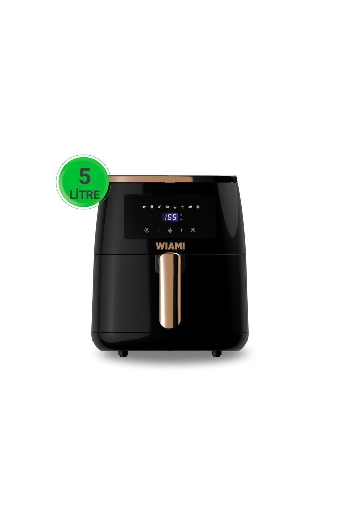 Wiami Airfryer 5l Akıllı Yağsız Hava Fritözü