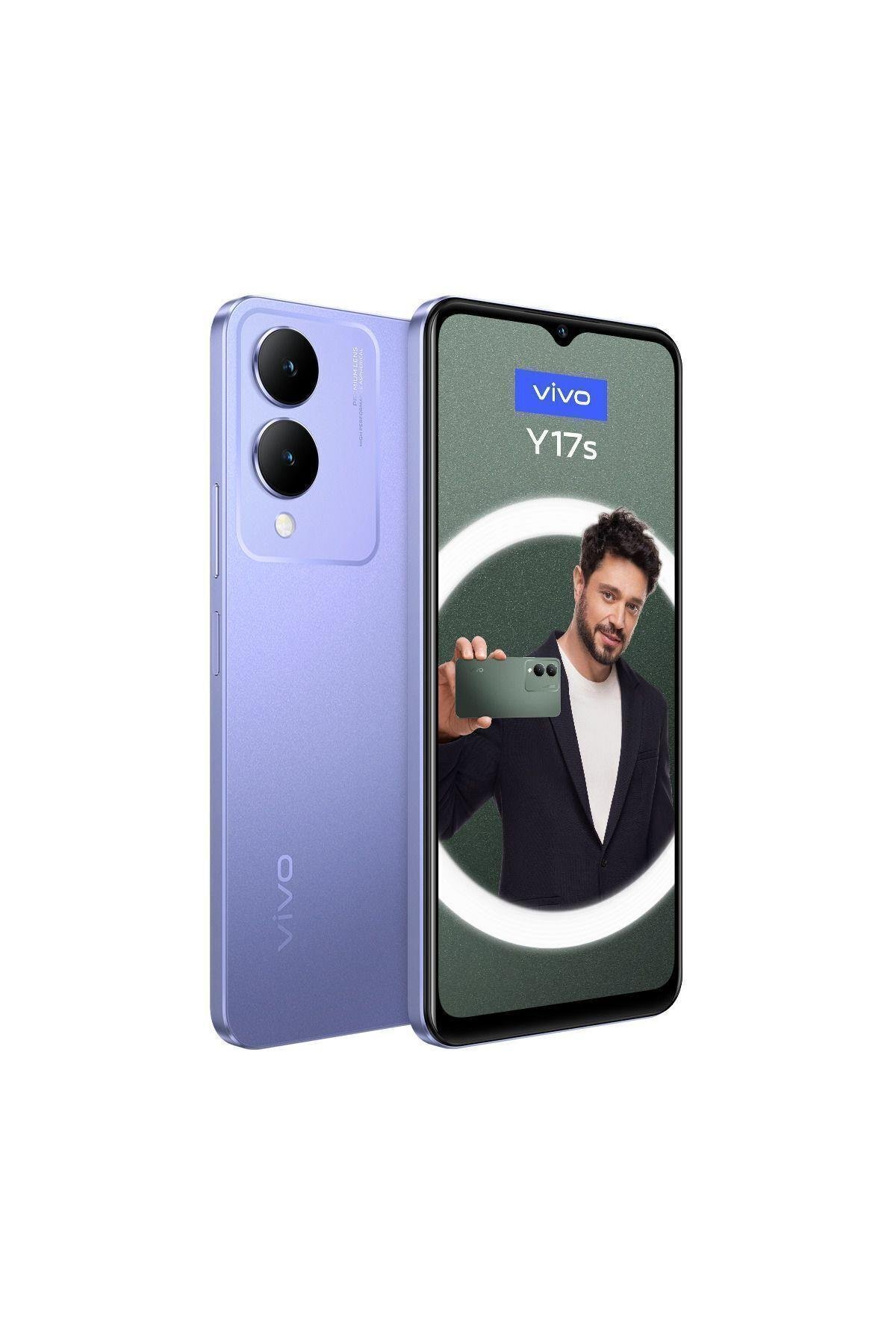 Y17s 128 Gb 6 Gb Ram Işıltılı Mor Cep Telefonu ( Türkiye Garantili)
