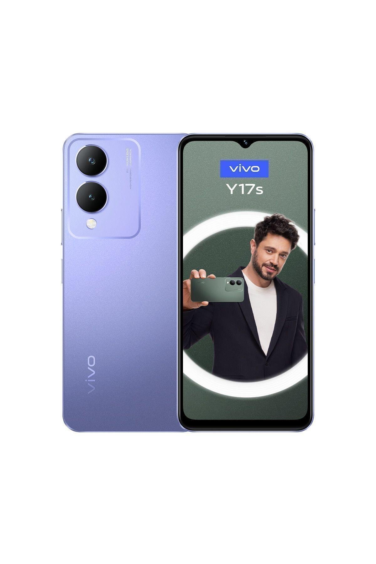 Y17s 128 Gb 6 Gb Ram Işıltılı Mor Cep Telefonu ( Türkiye Garantili)