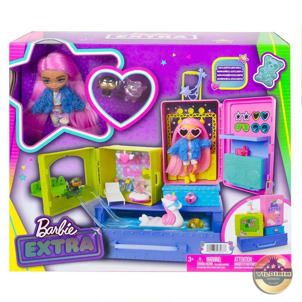 Barbie Extra Mini ve Hayvan Dostlarının Seyahat Maceraları HDY91