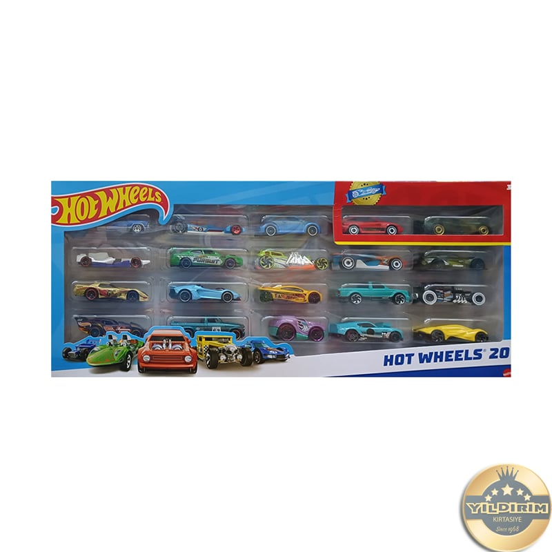 Hot Wheels Yirmili Araba Seti H7045 Uygun Fiyatl Kaliteli K rtasiye Al veri i de Ustelik 850 TL ustu Al veri lerde Kargo Ucretsiz