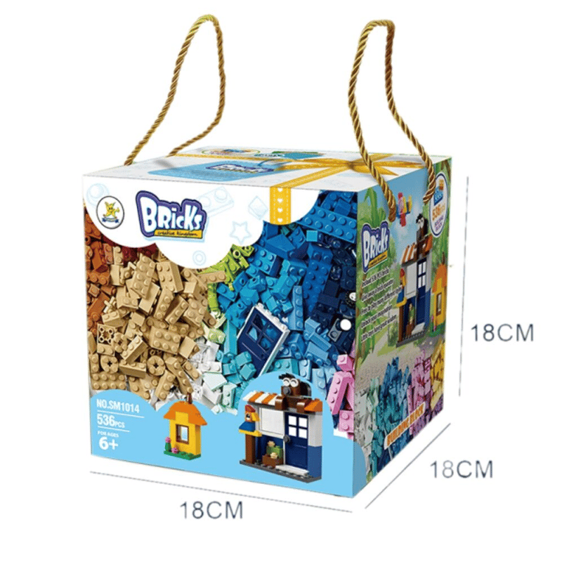 KIZILKAYA OYUNC.Kzl-Sm1014 Lego Karısık 536 Parca-32Yıldırım