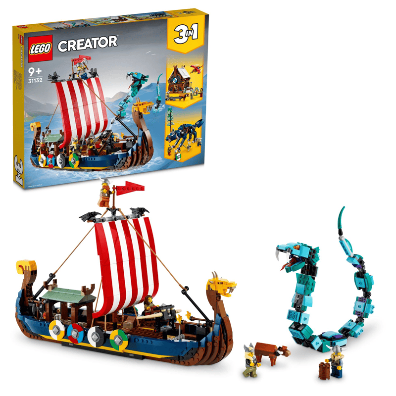 Lego Creator Viking Gemisi ve Midgard Yılanı