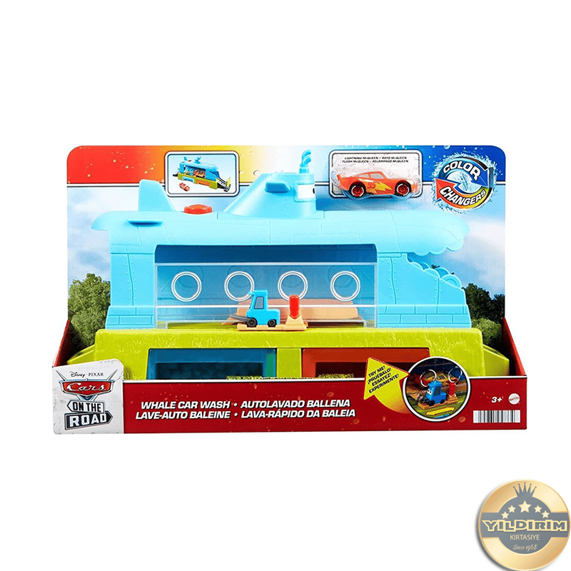 Mattel Cars HGV70 Balina Araba Yıkama Oyun Seti-2 Uygun Fiyatlı