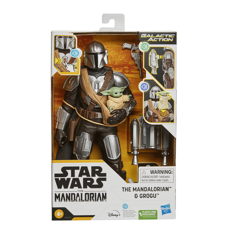 MATTELStar Wars Mandalorian Ve Grogu İnteraktif Elektronik İkili