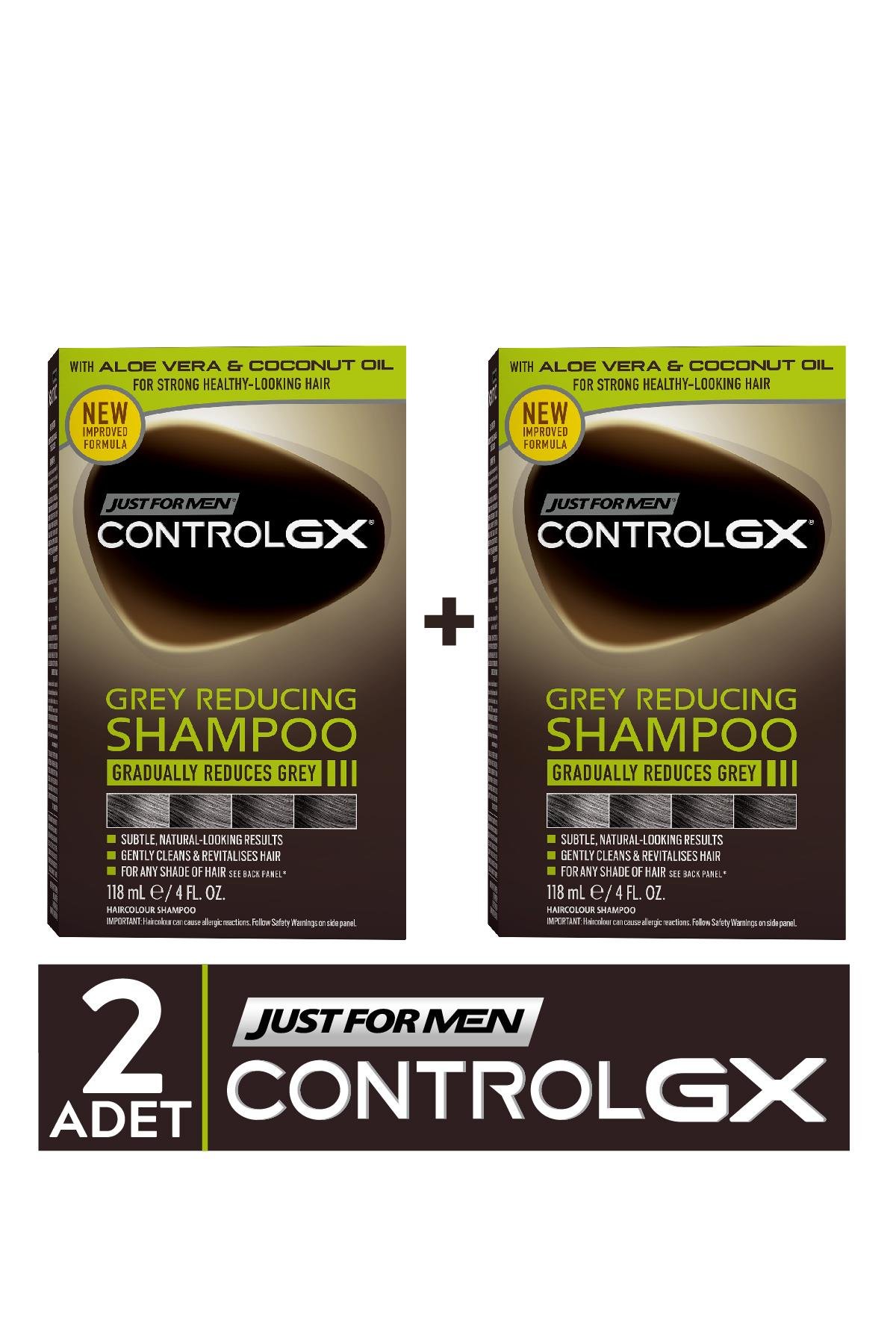 Control GX Saç Gri Azaltıcı Şampuan 2'li Set