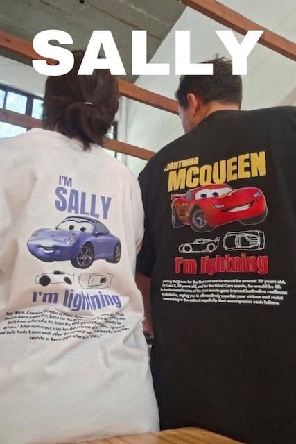 sally＊ I'M SALLY Car Detail Oversize Unisex T-Shirt