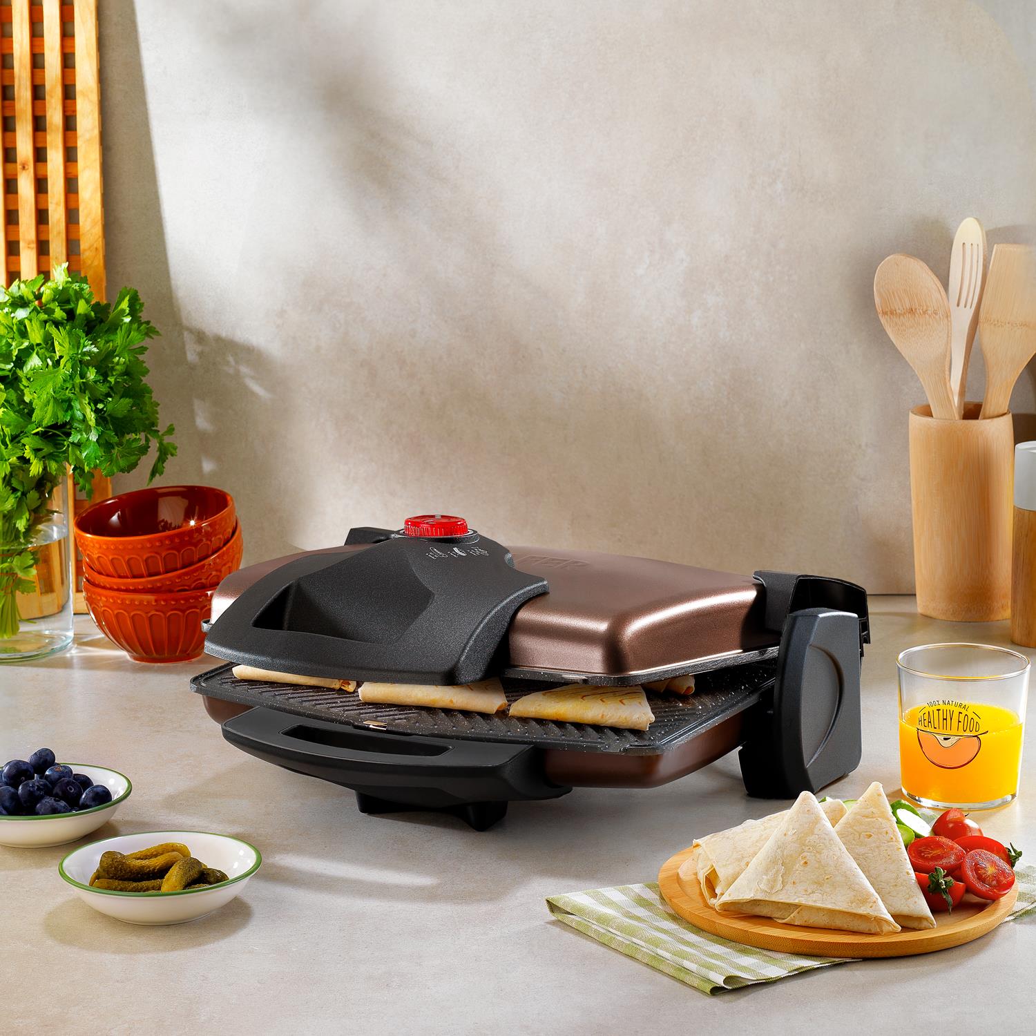 Schafer Start Tost Makinesi-Kahverengi