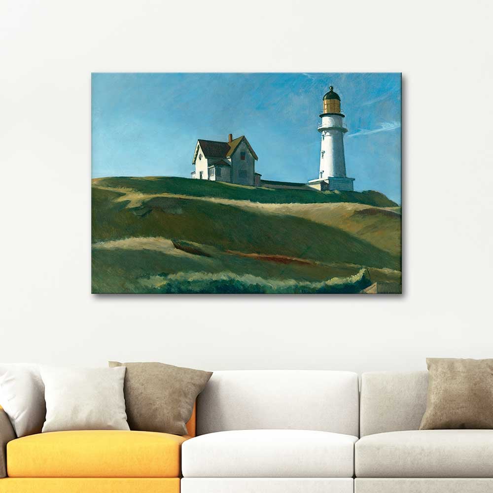 Edward Hopper Lighthouse Hill Art Print