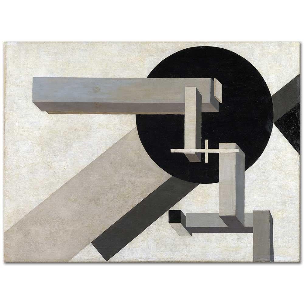 El Lissitzky Proun 1D Kanvas Tablo | CANVASTAR ®