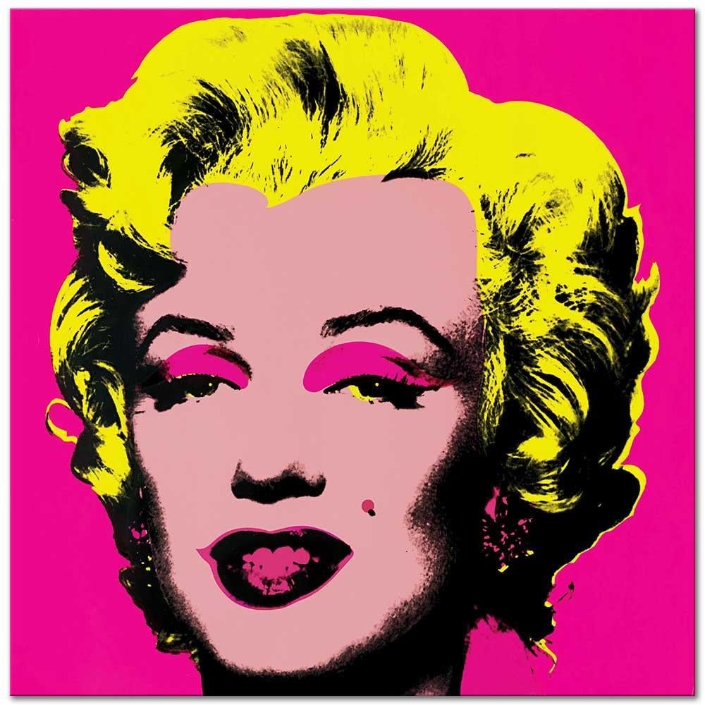 Marilyn Monroe by Andy Warhol as Art Print | CANVASTAR ®