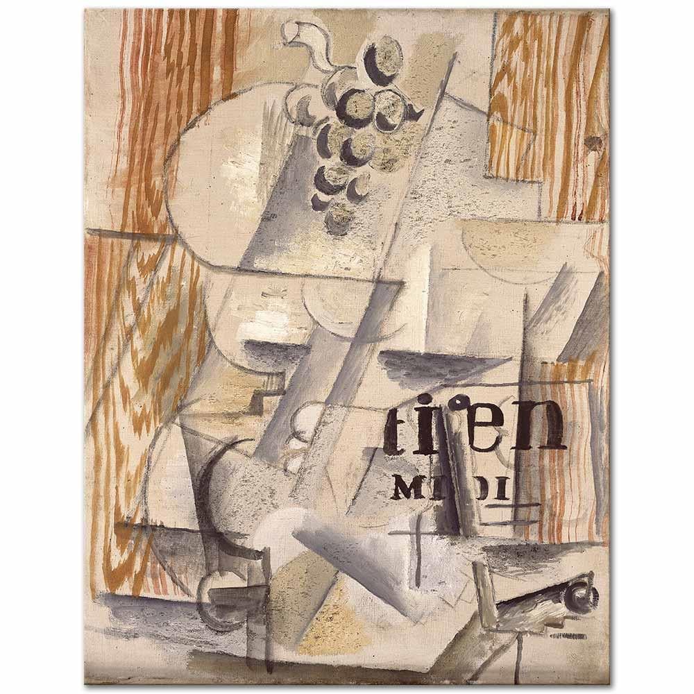 Quotidien du Midi by Georges Braque as Art Print | CANVASTAR ®