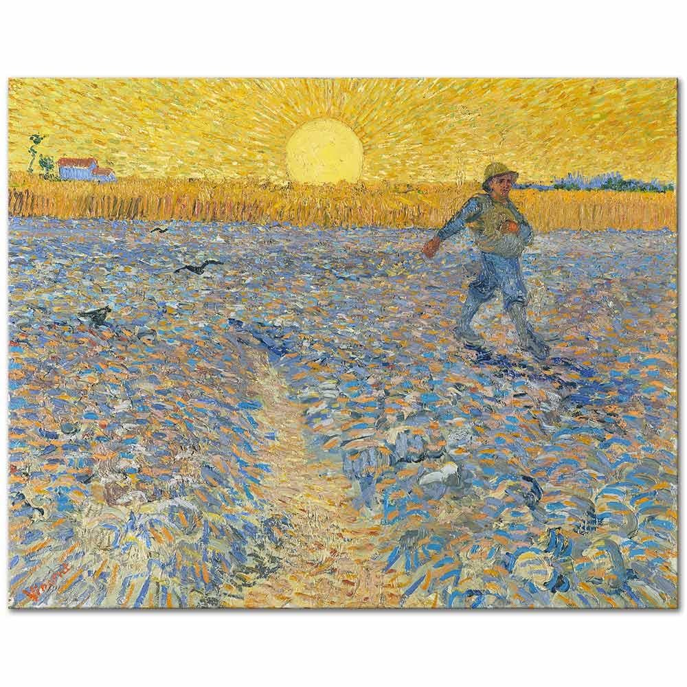 Vincent van Gogh Ekim Kanvas Tablo | CANVASTAR ®