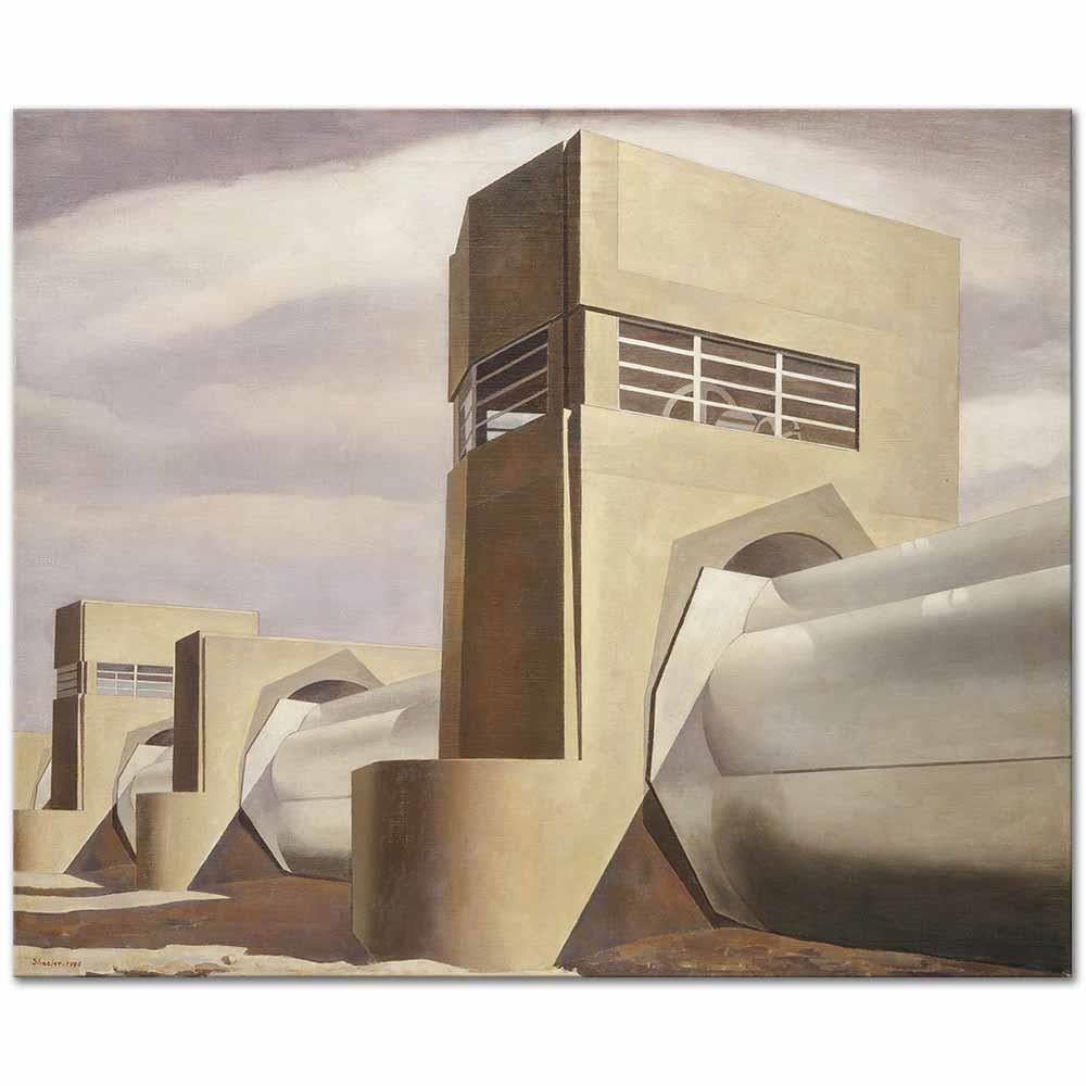 Water by Charles Sheeler as Art Print | CANVASTAR ®