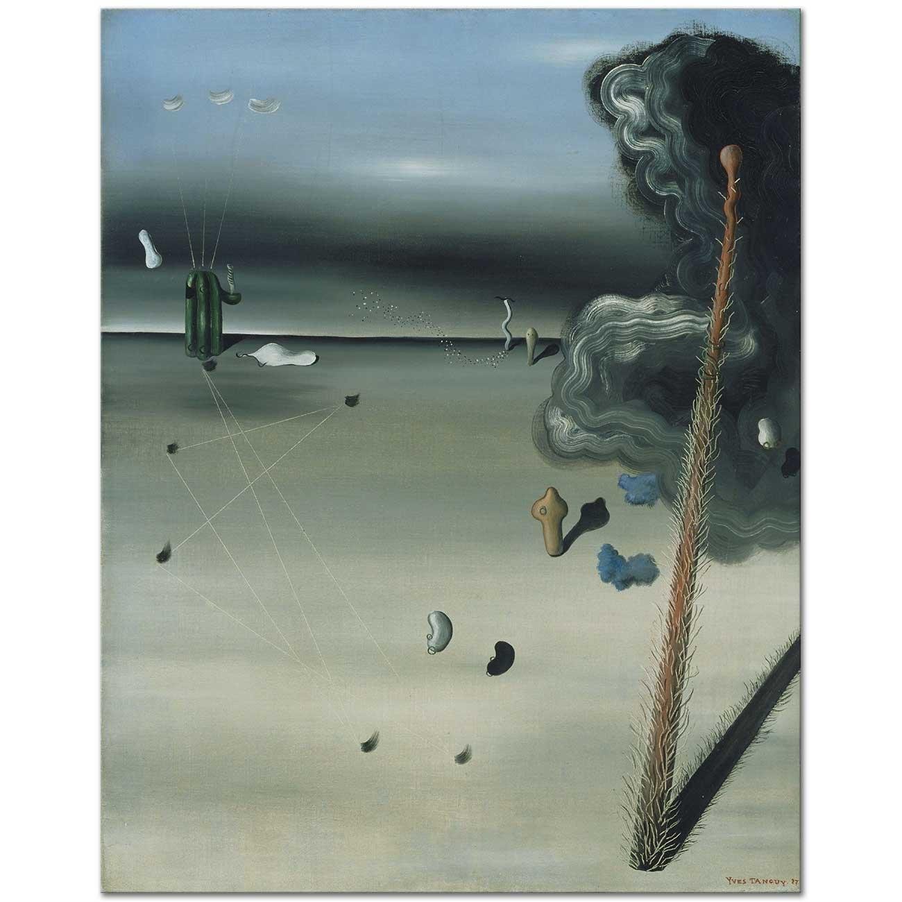 Mama, Papa Is Wounded! by Yves Tanguy as an Art Print | CANVASTAR ®