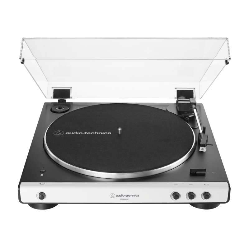 Audio Technica AT-LP 60XBT Beyaz Otomatik Bluetooth Özellikli Pikap