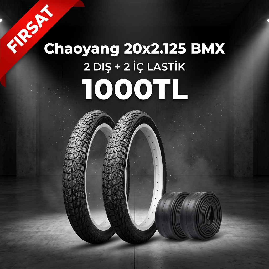◆chaching2014 Chaoyang 20x2.125 BMX Dış Lastik + İç Lastik Seti (2+2) – 1000 TL |